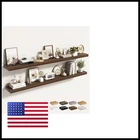 Acovy 55 Inch Floating Shelves For Wall 2 Pack Books New. Price: $110.10.