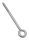 National Hardware N220-780 Non Magnetic Stainless Steel Lag Screw Eye 1/4X5 In. New. Price: $7.80.