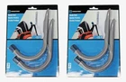 Crawford 4" Handy Hook 2EA Hanger Holder Powder Coated Gray Steel Mount 13112 New. Price: $19.99.