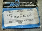 Kaba Ilco 7185SE1-46-KR 1/8" Mortise Cylinder W/ Schlage Keyway 613 New. Price: $12.95.