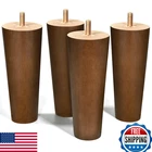 Aoryvic Walnut Wood Furniture Legs 6IN Sofa Couch Cabinet Dresser Pack 4 New. Price: $45.65.