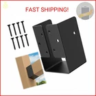 Fmhotu Joist Hanger (1 PACK),4"X6" Outdoor Concealed-flange Brac New. Price: $28.40.