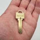 10X Weiser No 1559 Key Blanks For Locksets Brass 6 (ilco WR4-A1054WB) New. Price: $8.00.
