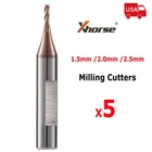 1.5MM /2.0MM /2.5MM Milling Cutters For Xhorse Condor XC-007 /MINI/XC-002/XP-005 New. Price: $49.95.