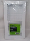Everbilt 12 In. X 6 2-WAY Steel Baseboard Register White New. Price: $19.99.