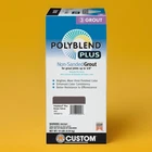 Custom Building Products Polyblend Plus Non-sanded Grout 10 Lbs Brown Velvet New. Price: $35.00.