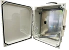 Allied Moulded AMP1084NL Nema 4X Enclosure Indoor Stored/mounting Plate/clean Used. Price: $49.99.
