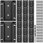 Epcee 20PCS ADC-12 Aluminum Deck Railing Bracket, Black New. Price: $73.36.