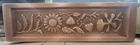 Signature Hardware Vine Design 33" Farmhouse Single Basin Copper Kitchen Sink Open. Price: $899.95.