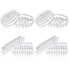 Queekay 8 Pcs Carpet Protector Spiked Plastic Caster Cups Round And Square Co... New. Price: $16.97.