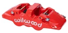 Wilwood Disc Brake CALIPER,AERO4-DS,1.12/1.12,.81 Rotor Dust Seal,red New. Price: $645.77.