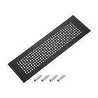 Patikil 12 X 3 Door Air Vent Cover, Aluminum Grille Inch, Black New. Price: $15.99.