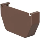 Amerimax In. Contemporary Brown Vinyl Gutter End Cap T1511 New. Price: $10.60.