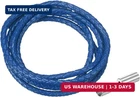 Uxcell Braided Genuine Leather Cord, 4MM 1.1 Yard Round Braiding String With But New. Price: $19.04.