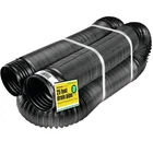 Amerimax 4 In. 25 Ft. Flex-drain Expandable Perforated Drainage Pipe 51310 New. Price: $37.47.