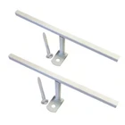 New (3) (2-PACK, White) Grisham Window Bar T-bracket Connectors. Price: $34.99.