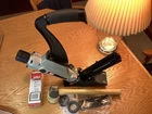 Grip Rite GR200LCN Hardwood Flooring Cleat Nailer ( Lite Useage) & 900 Nails Used. Price: $110.00.