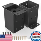 4X4 Post Base 2 Pcs Heavy Duty Anchor Anti-corrosive Partition Inner New. Price: $66.98.