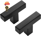 Ravinte 10 Pack Black Square Bar Cabinet Knobs 2 Kitchen Inches, New. Price: $30.99.