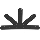Vevor Gable Connector Platein Black With 29 Holes New. Price: $34.26.