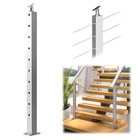 Stair Cable Railing Post Inch For 25-35 Degrees 36"X2"X2" Surface Mount New. Price: $141.74.