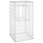 Gabion Basket Wall Patio Post Rock-stone Iron Vidaxl New. Price: $98.99.