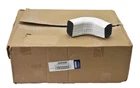 Berger High Gloss White Aluminum Downspout Elbows 2" X 3" 3AE80W A-front Open. Price: $45.64.