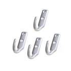 4 Pcs Heavy Duty Stainless Steel 316 Wall Hook Marine Grade Type J Garage New. Price: $27.30.