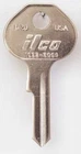 Kaba Ilco 1092-6000-M20 Key Blank, Brass, Type M20, 5 Pin, PK10 New. Price: $11.00.