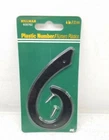 839762 Hillman Number Plastic 4 Inch Free Shipping Returns New. Price: $9.66.