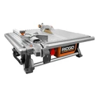 Ridgid 6.5-AMP 7 In. Blade Corded Table Top Wet Tile Saw No Open. Price: $116.99.