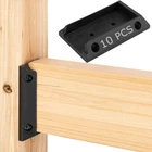 Sankins 10PCS Deck Railing Bracket Connectors For 2X4, Durable Pp Black New. Price: $32.52.