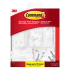 Command General Purpose Variety Kit Removable : 14 Assorted Hooks, 30 New. Price: $20.98.