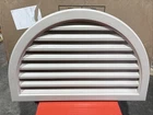 Novik 22-INCHES X 34 Sandstone Half Round Plastic Gable Louver Vent New. Price: $59.95.