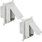 2PCS Recessed Outlet Box, DBVS1W-1 Low Profile Electrical Boxes, Wall Plate K... New. Price: $53.91.