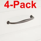 Signature Hardware 4-PACK Padilla 6-1/4 Inch C/c Handle Cabinet Pull, Bronze New. Price: $23.61.