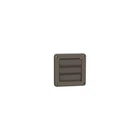Lambro 2677B 4 In. Exhaust Wall Louvered Vent, Brown Plastic - Quantity 12 New. Price: $52.87.