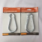 = Lot Of 2 National Hardware Interlocking Spring Snap 5/8" X 4-3/4" 738 Lb New. Price: $13.00.