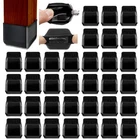 Joeyrras 36PCS Black Square Chair Leg Floor Protectors High Elastic Felt New. Price: $26.01.