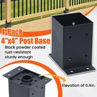 4PCS X Post Base Anchor Bracket Fence For Deck Supports New. Price: $79.99.