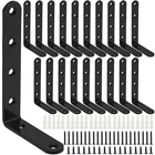 20 Pcs Corner Brace, Black Bracket For Shelves Furniture Wood, Heavy Duty S... New. Price: $34.32.