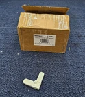 (qty 124) Prime-line PL14286: 5/16" X 3/4" Screen Frame Corner, White Plastic Open. Price: $22.49.