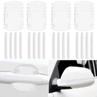 16PCS Car Door Handle Scratch Protector Set- 8PCS Clear Transparent & Ca... New. Price: $17.42.
