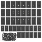 Sankeytew 40 Pcs Deck Railing Bracket Connectors For 2 (1.5" Black, ... New. Price: $46.31.