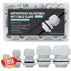 Airtak 52PC Cable Gland Kit Grey IP68 Nylon Strain Relief New. Price: $39.99.