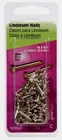 Hillman Flat 5/8" Linoleum Binding Nail Smooth Steel Rust Resistant 16 GA122539 New. Price: $8.99.