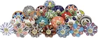 Folk Craft Kitchen Cabinet Knobs Pack Of D-1.7 X H-2.5 Inches, Multicolor New. Price: $51.99.