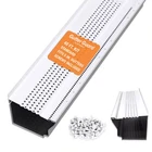 Ft. X 5 In. All-aluminum Gutter Guard White Finish (40 Kit Nominal New. Price: $76.68.
