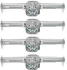 Adjustable Ceiling Fan Mounting Bracket 4-PACK With Electrical Box & Clamps New. Price: $83.99.