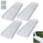 Teisaiko Rain Gutter Downspout Splash Block Extension - Protects Foundation New. Price: $57.11.